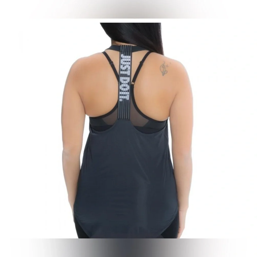 Nike Black 'Just Do It' Racerback Tank Size XS